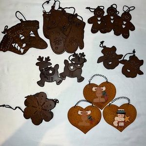 New Crazy Mountain By Henton Metal Christmas Ornaments (23)